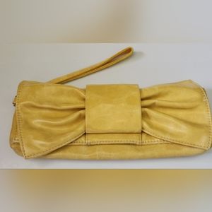 Yellow pvc clutch